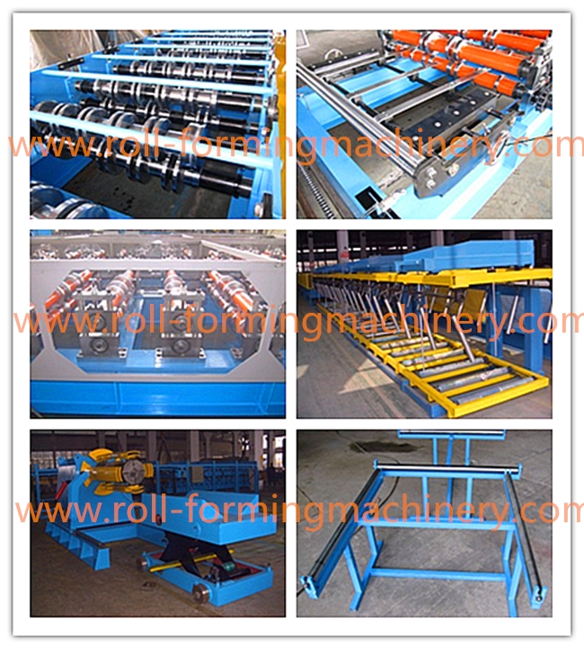 15m/min Forming Speed, Roofing Roll Forming Machine With 18 Forming Stations