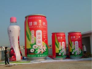 Quality Outdoor advertising balloon inflatable beer can, inflatable model/replica wholesale