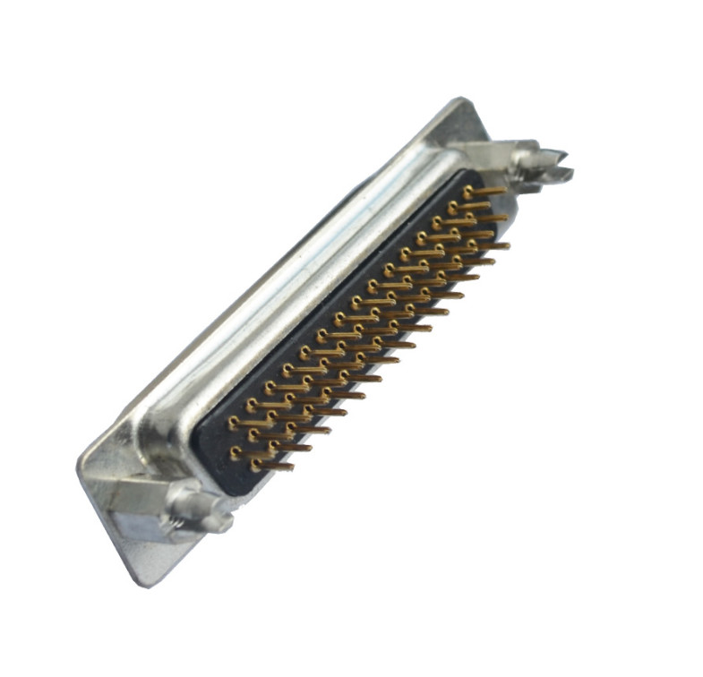 Black Gray 25 Pin D Sub Male Connector 3 Row DB15 DB25 DB9 Type