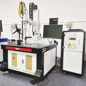 China 2000w Battery Laser Welding Machine , Cylindrical Pouch Cell Assembly Equipment on sale