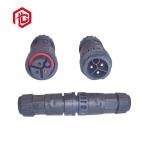 Copper Alloy Contact Pin Push Locking Nylon 300V 10A Waterproof Connectors