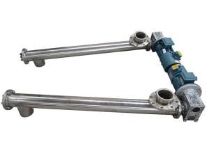 Quality 60 Degree 53TPH Tublar Screw Conveyor With Stainless Steel wholesale