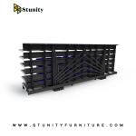 OEM ODM Outdoor Telescopic Bleacher Seating System
