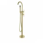 Commercial Deck Mount Tub Faucet Brass Brushed Gold Bronze Custom