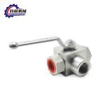 High Pressure Carbon Steel KHB3K-G1" 315bar Manual Hydraulic Ball Valve