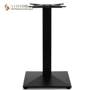 Quality OEM Metal Pedestal Table Base 72cm Height Industrial Bar Height Table Legs wholesale