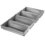 Rk Bakeware China-Foodservice 44405 Glazed 3 Strap Aluminized Steel Hearth Bread