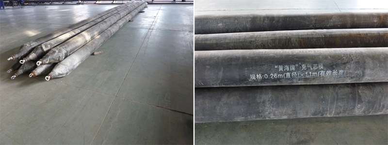 Inflatable Pipe Plug made of synthetic cord fabric in high strength