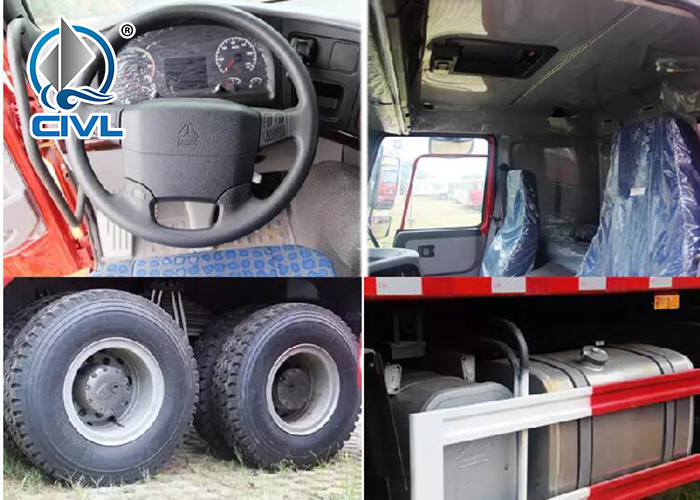 Diesel Fuel Dump Truck High Power Commercial Dump Trucks New Tipper Truck 336hp Engine