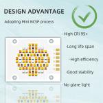 4050 LED Chip 180W 6500K W/C 2.8A RGB 1A LM/W 90 VF 24V MOQ 5K PCS Photography
