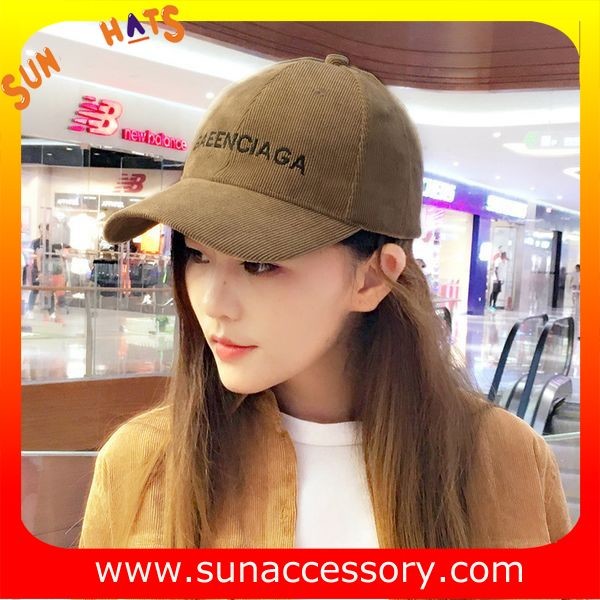 QF17008 Sun Accessory customized fashion red baseball caps for girls ,caps in stock MOQ only 3 pcs