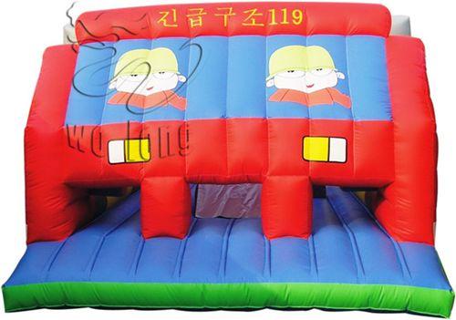 china inflatable bouncy house / moonwalk air bouncer
