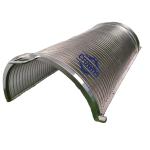 Stainless Steel Wedge Wire Curve Screen Flat Screen Panel For Fishpond