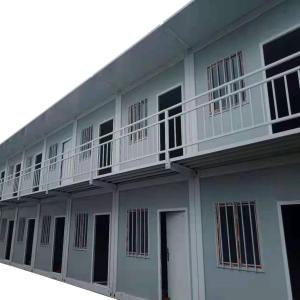 Quality Detachable Design Flat Pack Container House in White/Gray/Black Floor 18mm MgO Board wholesale