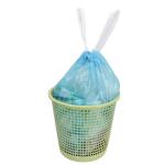 Customized Logo Household Disposable Thickened Drawstring Garbage Bags