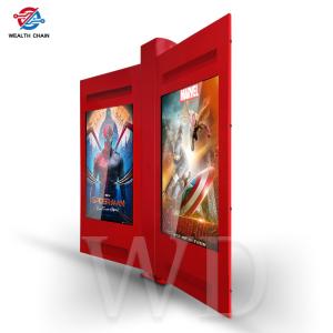 Quality Dual sided Outdoor Digital Signage Wih Smart Temperature Control System Customized Shape wholesale
