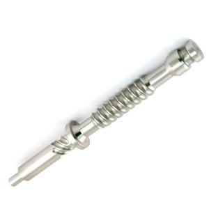 Quality Bushing Medical Equipment Parts / Stainless Steel Screwed Rod Customized Color wholesale