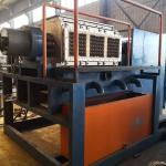 PLC Control System Egg Tray Production Machine 700 - 6000pcs/hr