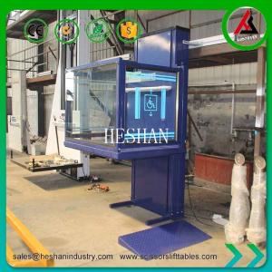 Quality Small Home Vertical Wheelchair Lift Elevtor Hydraulic Disabled Platform Lift wholesale