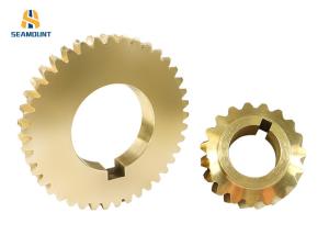 Quality Miniature Bronze Worm Gear Good Lubricity High Precision Mini Worm Gear wholesale