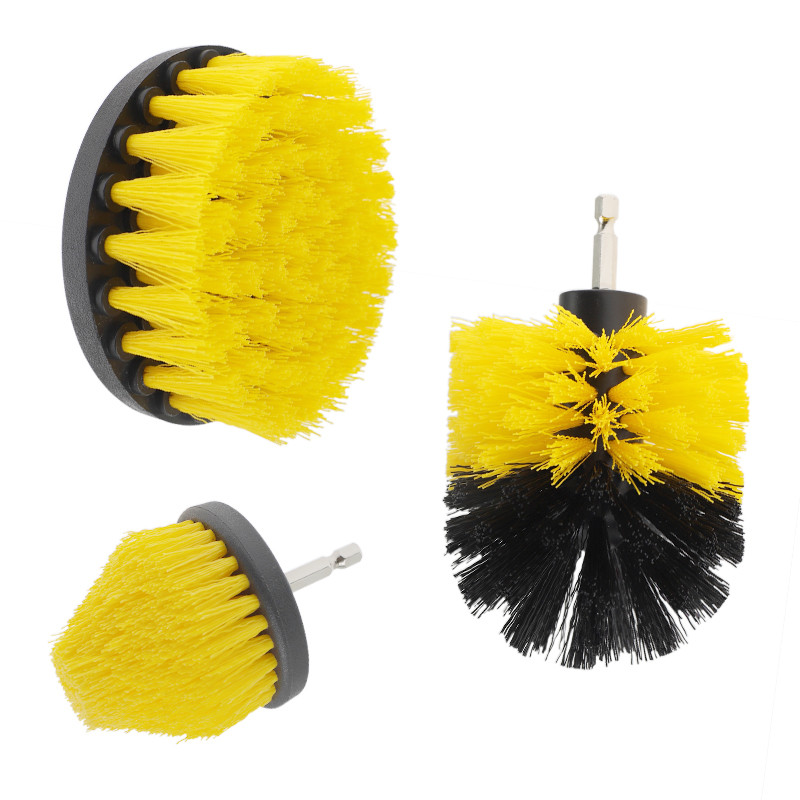 Carpet Drill Scrub Brush Attachment Power Scrubber 3Pcs