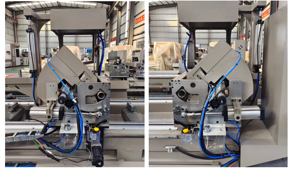 Digital Display Double Head Sawing Machine 500mm Double Miter Saw For Aluminum