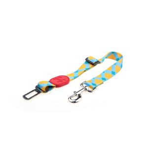 Quality Nylon Extra Long Crash Tested Dog Car Seat Belt Harness Leash wholesale