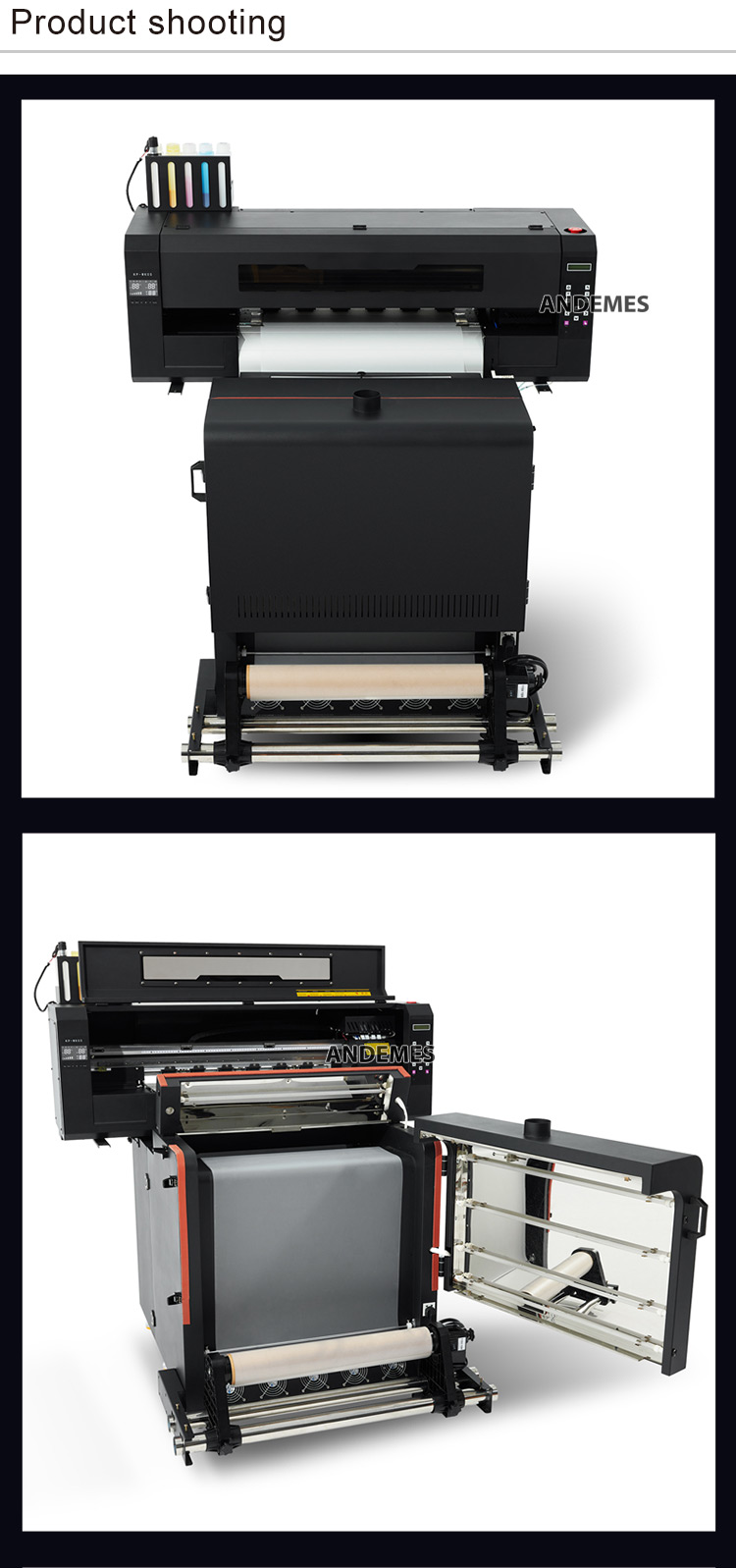 60cm Uv Dtf Printer I3200 Print Head T-Shirt For PET Film Custom Shirt Printing