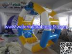 Cylinder Inflatable Water Roller Ball , Inflatable Fun Roller Water Games
