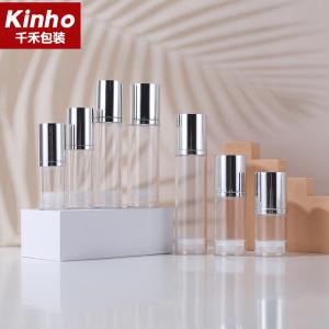 Quality AS Cosmetic Airless Bottle 15-120ml Serum Aluminum Vacuum Lotion wholesale