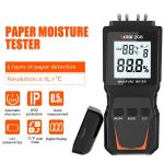 PAPER MOISTURE TESTER VICTOR2GB Portable Tester Meter wood grain Moisture