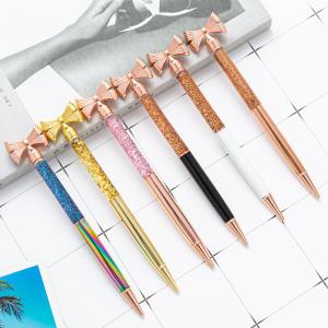 Quality Novelty Crystal Diamond Ball Point Pen Cute Princess Pen Assortment for Office School wholesale