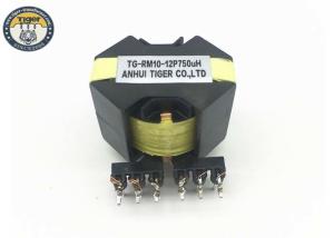 Quality Electronic Magnetic High Frequency Transformer 750uH Inductance P4 RM10 wholesale