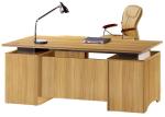 Small Size Melamine Office Furniture L Shape Structure With Side Return Desk