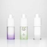 3D Printing 50ml Airless Serum Pump Bottles White 30ml Plastic Cosmetics Bottles