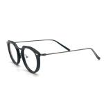 BD129M Your Personality Acetate Metal Frames in Round Shape