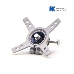 Four Prong Casting Steel Prosthetic Shuttle Lock With Pyramid Adapter And Short