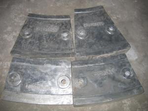 Quality Cr12 Mill Liners White Iron Castings for Coal Mill , Metal Casting Supplies wholesale