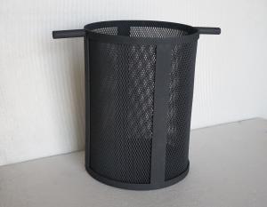 Quality Precious Metal Coated Titanium Electrode Barrel Mesh Welding For Degrading Organic Wastewater wholesale