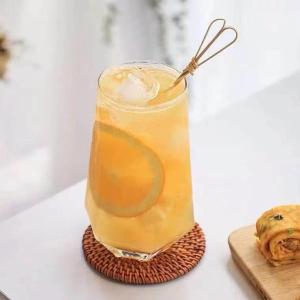Quality Vodka Hand Blown Crystal Tumbler Glasses Electric Painting wholesale
