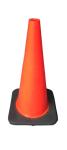 28inch Highway Safety PVC Road Cone with Black Base
