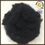 6D x 64mm Black PSF Virgin Polyester Staple Fiber For Geotextile