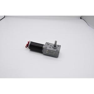 Quality Single Shaft Worm Gear Motor DC 12V 24V Speed Reduction Motor With Metal Gearbox wholesale