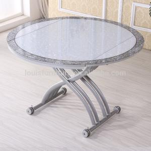 Quality Pneumatic Lifting Center Coffee Table , Glass Lift Top Coffee Table wholesale