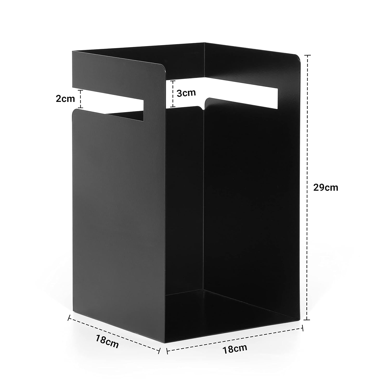 40cm 43cm 45cm 50cm Office Desk Hanging Under Table Book Rack for Customized Storage