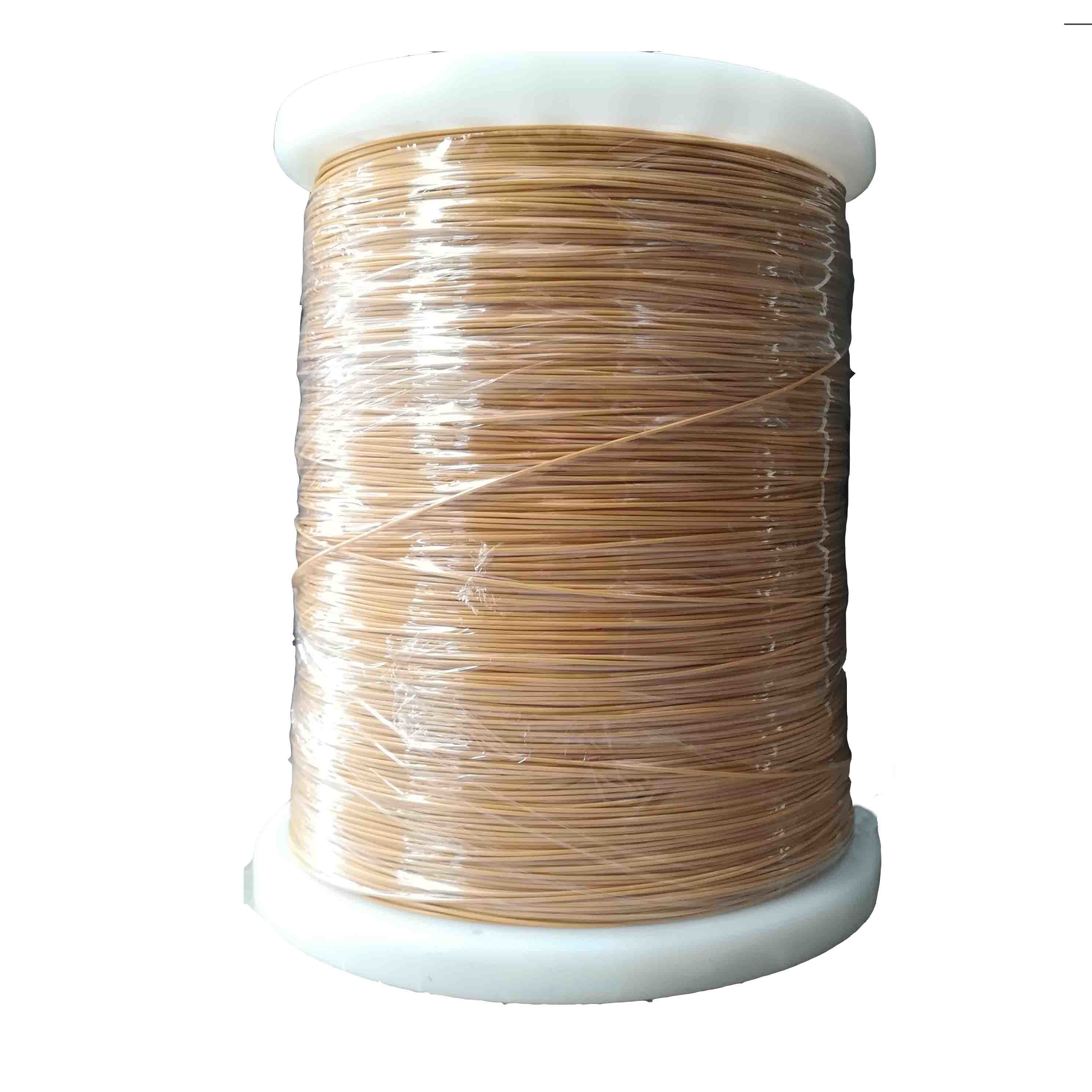0.1mm Triple Insulated Wire 130℃ Enameled Copper Wire TIW Wire For Transformers / Coils ISO Approved