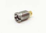Coaxial Crimp Straight Bulkhead SUS SMP Male Connector