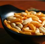 Persimmon Seed Shaped Japanese Rice Crackers Roast Healthy Nut Snack