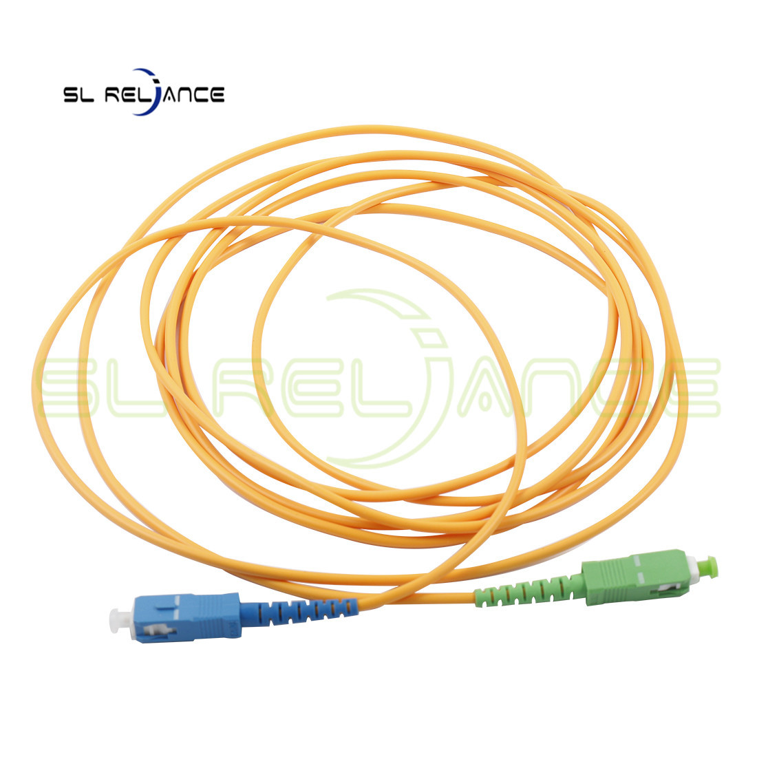FTTB Simplex Fiber Optic Patch Cord , Indoor SM SC Fiber Jumpers