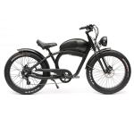 750W Brushless Motor Integrated Battery DOMANCA Vintage 26*4.0 Fat Tire Electric
